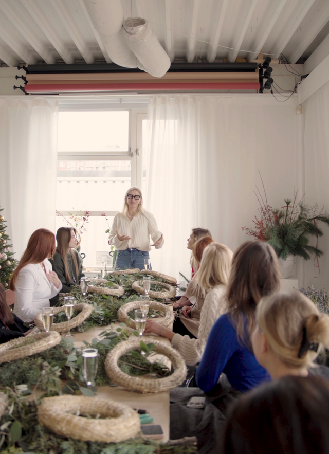 Майстер-клас з виготовлення різдвяних вінків (UKR)